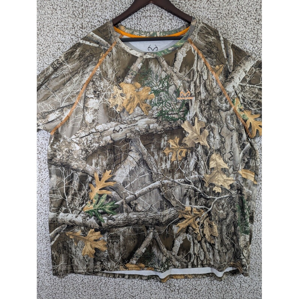 RealTree Camo Shirt Men's 3xl Stretchy Lighweight Long Sleeve